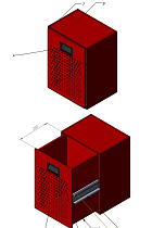 Модуль для хранения LOTO оборудования ГАСЛОК PKB155
