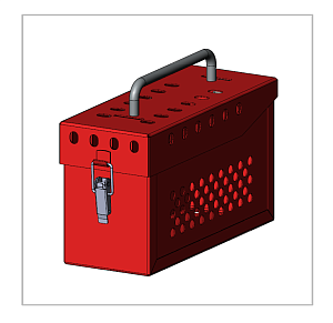 Гаслок-8812. Групповой блокировочный бокс