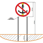 Какие изменения в схеме организации движения требуют установки знаков «Якоря не бросать»?