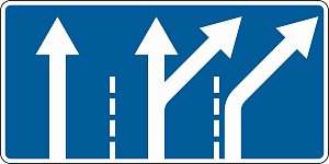 5.15.1 Прямо - Прямо и по диагонали направо вверх - По диагонали направо вверх